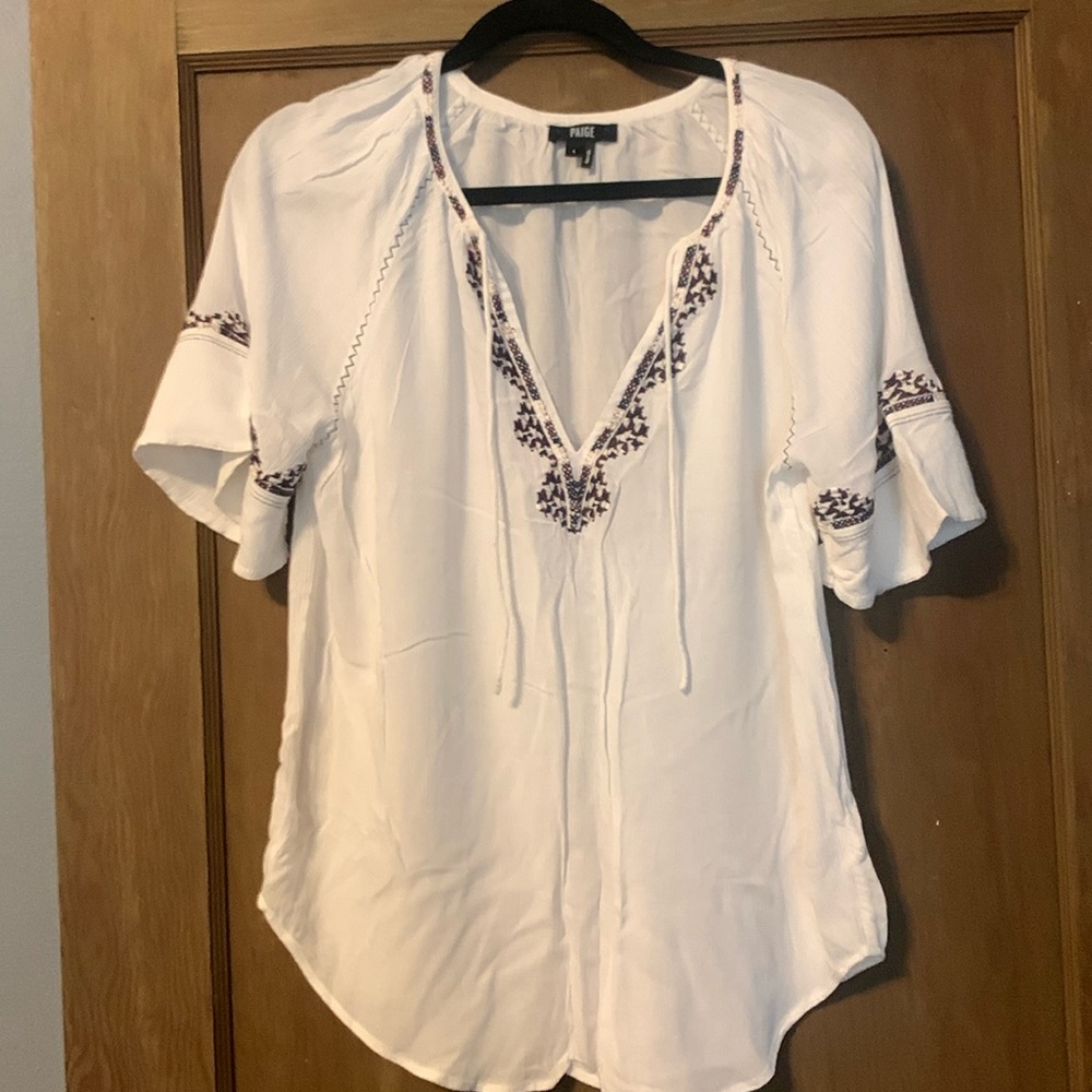Paige lightweight top size L never worn
